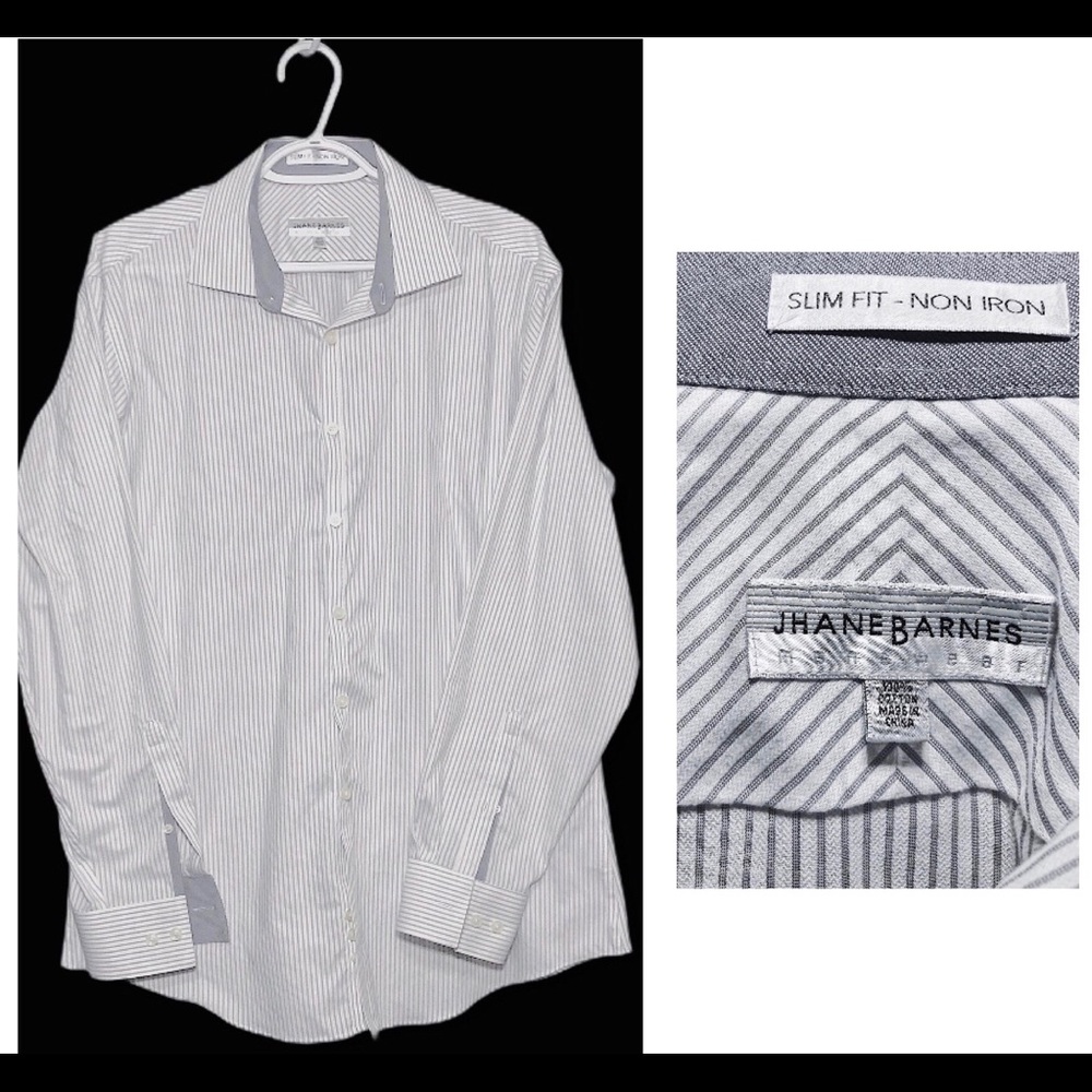 Jhane Barnes Button Down Men’s Dress Shirt